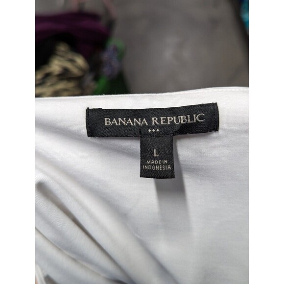 Banana Republic Large White Thong Bodysuit - Picture 6 of 7